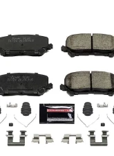 Power Stop Z23 Evolution Sport Brake Pads w/Hardware Rear Acura MDX 2014-2016                                     - Z23-1724 - Image 2