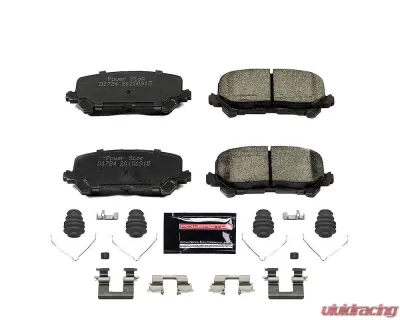 Power Stop Z23 Evolution Sport Brake Pads w/Hardware Rear Acura MDX 2014-2016 - Z23-1724