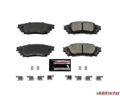Power Stop Z23 Evolution Sport Brake Pads w/Hardware Rear Lexus NX200t 2015-2017 - Z23-1805
