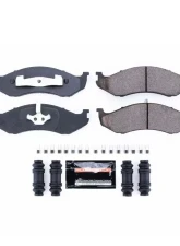 Power Stop Z23 Evolution Sport Brake Pads w/Hardware Front Jeep Cherokee 1990-2001                                     - Z23-477 - Image 2