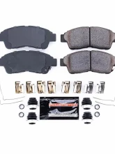 Power Stop Z23 Evolution Sport Brake Pads w/Hardware Front Geo Prizm 1993-1997                                     - Z23-562 - Image 2