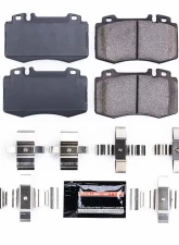 Power Stop Z23 Evolution Sport Brake Pads w/Hardware Front Mercedes-Benz C32 AMG 2002-2004                                     - Z23-847 - Image 2