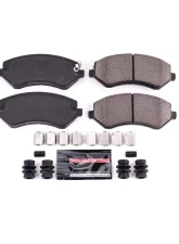 Power Stop Z23 Evolution Sport Brake Pads w/Hardware Front Chrysler Town & Country 2004-2007                                     - Z23-856 - Image 2