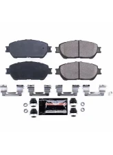 Power Stop Z23 Evolution Sport Brake Pads w/Hardware Front Toyota Tacoma 2005-2015                                     - Z23-906B - Image 2