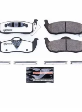 Power Stop Z26 Extreme Street Brake Pads w/Hardware Rear Jeep Commander 2006-2010                                     - Z26-1087 - Image 2