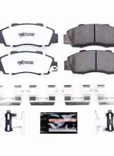 Power Stop Z26 Extreme Street Brake Pads w/Hardware Front Acura CL 1997-1999                                     - Z26-503 - Image 2