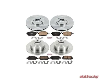 Power Stop Autospecialty Brake Kit Front & Rear Nissan Altima 2005-2006 - KOE092