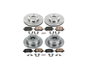 Power Stop Autospecialty Brake Kit Front & Rear Toyota Camry 2000-2001
