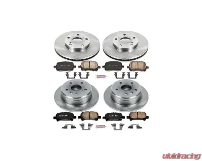 Power Stop Autospecialty Brake Kit Front & Rear Toyota Camry 2000-2001 - KOE1060