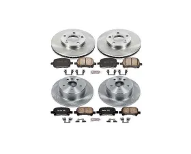 Power Stop Autospecialty Brake Kit Front & Rear Toyota Avalon 2000-2004