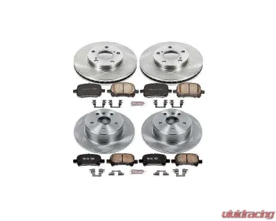 Power Stop Autospecialty Brake Kit Front & Rear Toyota Avalon 2000-2004 - KOE1063