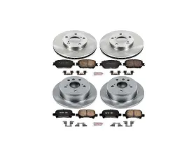 Power Stop Autospecialty Brake Kit Front & Rear Toyota Camry 2002-2006
