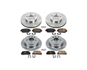 Power Stop Autospecialty Brake Kit Front & Rear Toyota Camry 2002-2006