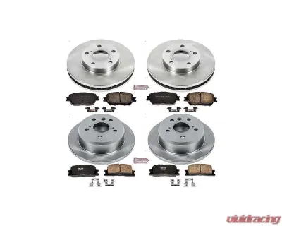 Power Stop Autospecialty Brake Kit Front & Rear Toyota Camry 2002-2006 - KOE1066