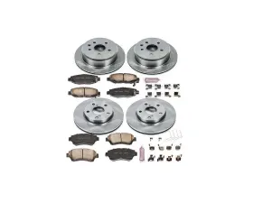 Power Stop Autospecialty Brake Kit Front & Rear Lexus SC300 1992-1998