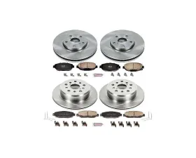 Power Stop Autospecialty Brake Kit Front & Rear Lexus SC300 1999-2000