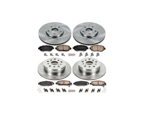 Power Stop Autospecialty Brake Kit Front & Rear Lexus GS300 1993-1997