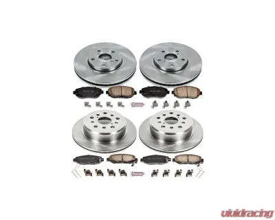 Power Stop Autospecialty Brake Kit Front & Rear Lexus GS300 1993-1997 - KOE1078