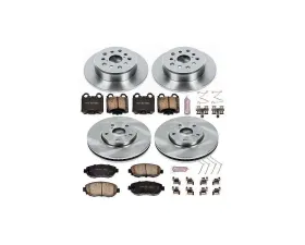 Power Stop Autospecialty Brake Kit Front & Rear Lexus GS300 1998-2005