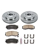 Power Stop Autospecialty Brake Kit Front Eagle Summit 1993-1995                                     - KOE1090 - Image 2