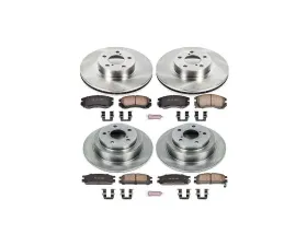 Power Stop Autospecialty Brake Kit Front & Rear Subaru Legacy 1996