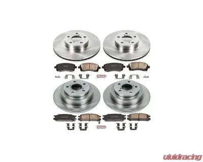 Power Stop Autospecialty Brake Kit Front & Rear Subaru Impreza 1998 - KOE1121