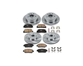 Power Stop Autospecialty Brake Kit Front & Rear Lexus ES330 2004-2006
