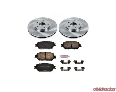 Power Stop Autospecialty Brake Kit Front Toyota Camry 2002-2004 - KOE1143