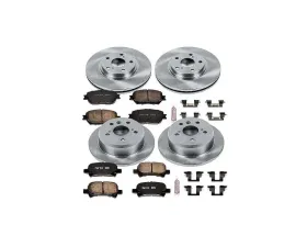 Power Stop Autospecialty Brake Kit Front & Rear Toyota Camry 2002-2004