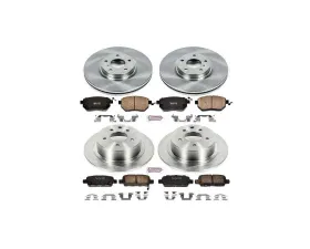 Power Stop Autospecialty Brake Kit Front & Rear Nissan Maxima 2007-2008