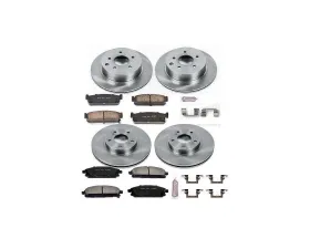 Power Stop Autospecialty Brake Kit Front & Rear Infiniti Q45 1997-2001