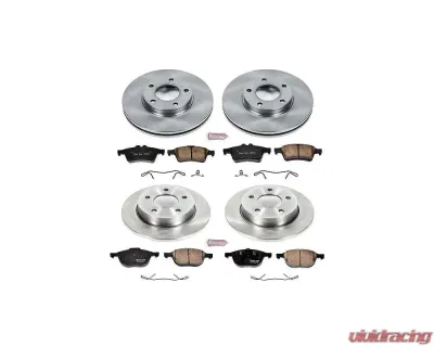 Power Stop Autospecialty Brake Kit Front & Rear Mazda Mazda 3 2006-2013 - KOE121