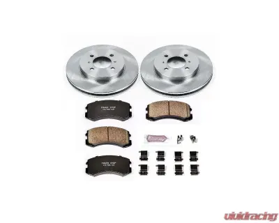 Power Stop Autospecialty Brake Kit Front Mitsubishi Lancer 2002-2007 - KOE1215