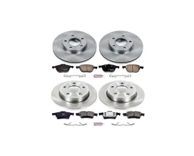 Power Stop Autospecialty Brake Kit Front & Rear Mazda Mazda 3 2004-2005