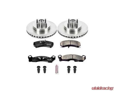 Power Stop Autospecialty Brake Kit Front Ford Mustang 1987-1993 - KOE1279