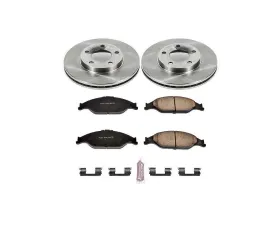Power Stop Autospecialty Brake Kit Front Ford Mustang 1999-2004