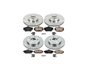 Power Stop Autospecialty Brake Kit Front & Rear Ford Thunderbird 1996-1997
