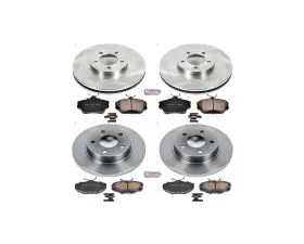 Power Stop Autospecialty Brake Kit Front & Rear Ford Taurus 1996-1999