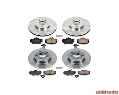 Power Stop Autospecialty Brake Kit Front & Rear Ford Taurus 1996-1999 - KOE1320
