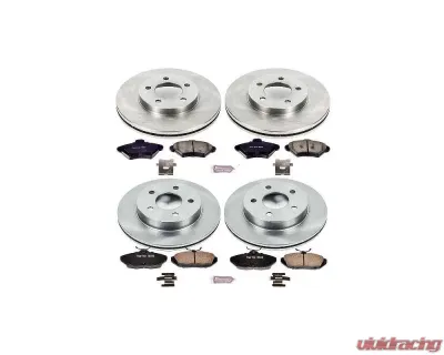 Power Stop Autospecialty Brake Kit Front & Rear Ford Thunderbird 1993-1997 - KOE1326