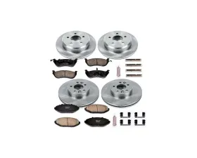 Power Stop Autospecialty Brake Kit Front & Rear Ford Crown Victoria 1998-2002