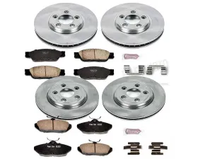 Power Stop Autospecialty Brake Kit Front & Rear Ford Thunderbird 2002-2005