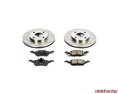 Power Stop Autospecialty Brake Kit Front Ford Focus 2000-2004 - KOE1358