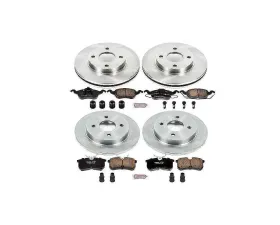 Power Stop Autospecialty Brake Kit Front & Rear Ford Focus 2001-2004