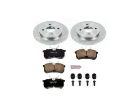 Power Stop Autospecialty Brake Kit Rear Ford Fiesta 2014-2019