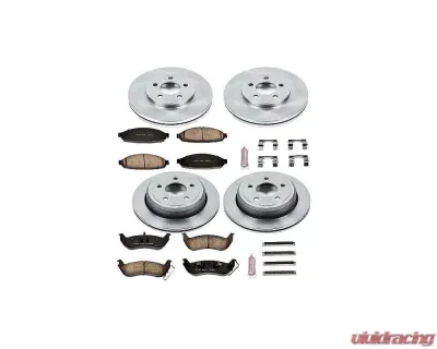 Power Stop Autospecialty Brake Kit Front & Rear Ford Crown Victoria 2003-2011 - KOE1365