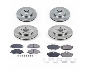 Power Stop Autospecialty Brake Kit Front & Rear Ford Mustang 2005-2010