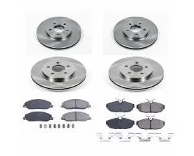Power Stop Autospecialty Brake Kit Front & Rear Ford Mustang 2005-2010