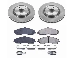 Power Stop Autospecialty Brake Kit Front Cadillac XLR 2005-2007