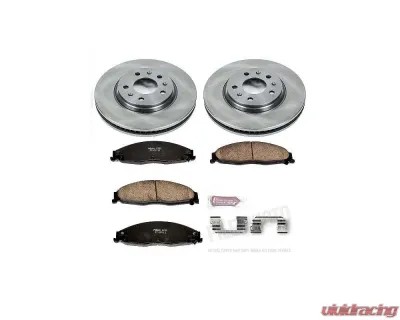 Power Stop Autospecialty Brake Kit Front Cadillac CTS 2003-2005 - KOE1423